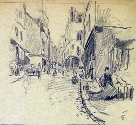 ŠIMON Tavík František: „Rue St.Jacques“