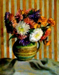 KOUTNÝ Josef (1905): „Astry“, ol. na lep.