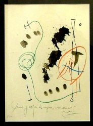 MIRÓ Joan (1893-1983): „Pour Jacques Lassaigne“, barev. lito.
