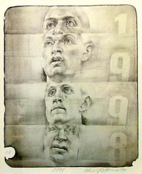 KULHÁNEK Oldřich (1940): „1998“, lito.
