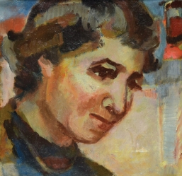 JIŘINCOVÁ Ludmila (1912-1994): Portrét dívky.