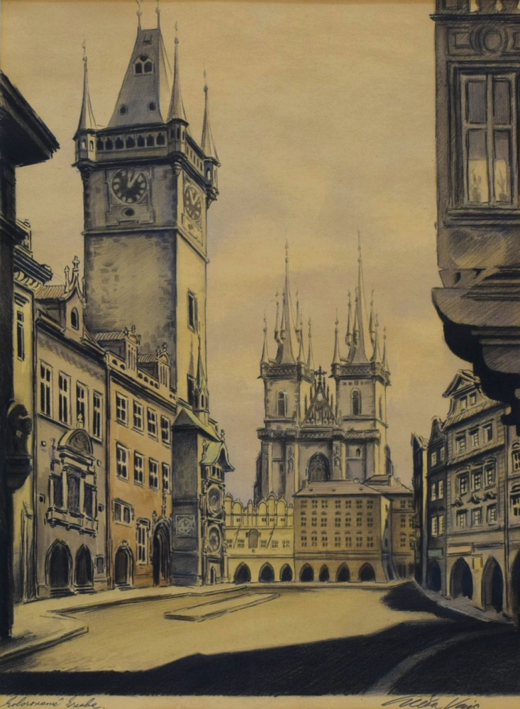 VAIC Aleša (*1920): Staroměstské náměstí.