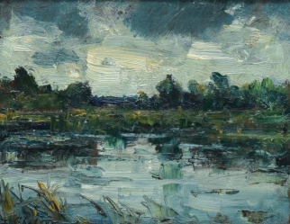 LÍBAL František (1896-1974): Třetí Svatovítský vrch (zelený).