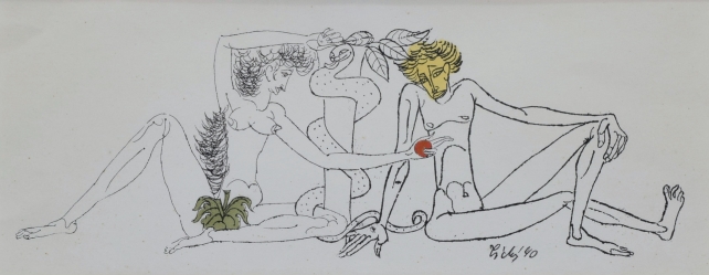 TICHÝ František (1896-1961): Adam a Eva.