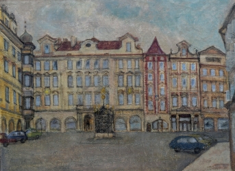 SYNECKÝ Luboš (*1925): Malé náměstí.
