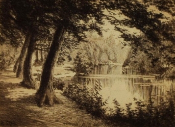 SCHLINDENBUCH  Rudolf Herbert (1877-1972): Říčka.