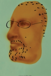NESÁZEL Michal (*1963): Muž v brýlích.