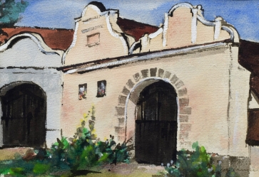 SAMEC Jan (1917-1988): Jihočeská chalupa.