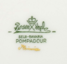 Mísa, Rosenthal.
