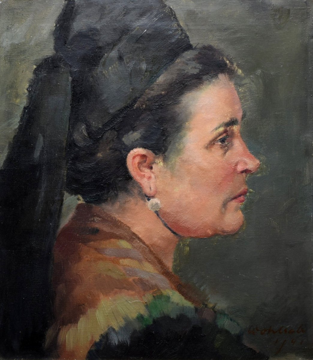 WOHLRAB Hans (1905-1978): Francká dívka.