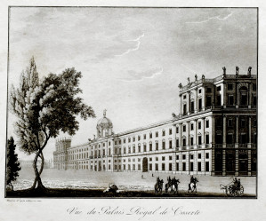 ANONYM: Vue du Palais Royal de Caserte.