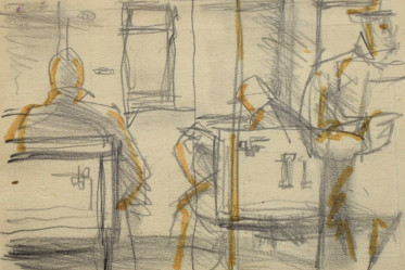 HEJNA Václav (1914-1985): Soubor studijních kreseb.