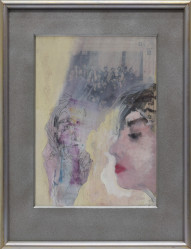 VAVRYS Pavel (*1947): S babičkou.