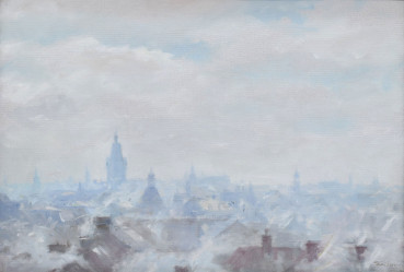 SEDLOŇ Otakar (1885-1973): Město v ranní mlze.