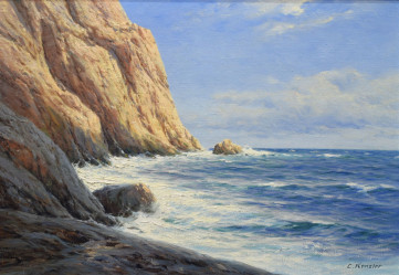 KENZLER Carl (1872-1947): Pobřeží Capri.