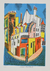 CHABA Karel (1925-2009): Paříž (šest barevných litografií).