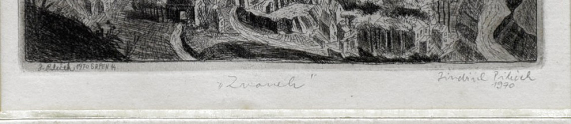PILEČEK Jindřich (1944-2002): Zvonek.