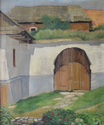 KOUDELKA František (1896-1976): Selská vrata.