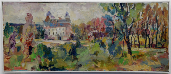 STRNAD Petr (1935-2020):  Zámek ve Valči.