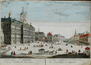 LEIZELT Balthazar Friedrich (1755-1812): Radnice v Amsterodamu.