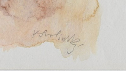 SVOLINSKÝ Karel (1896-1986): Dívčí akt.