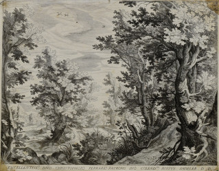 SADELER Egidius (1570-1629): Lesní krajina.