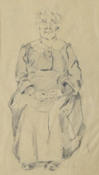 SCHNEIDER Max (1902 v K. Varech): Sedící žena.