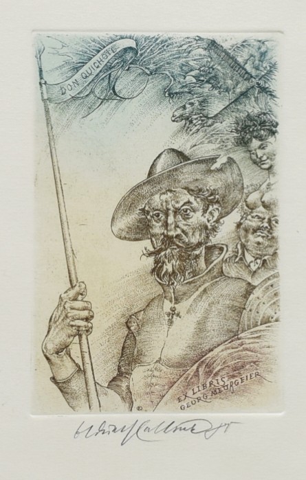 KULHÁNEK Oldřich (1940-2013):  Don Quijote.