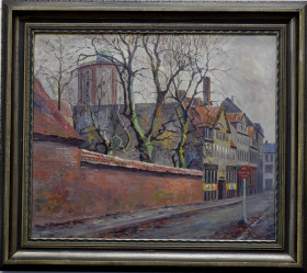 JENSEN Andreas (1888-1959): Ulice.