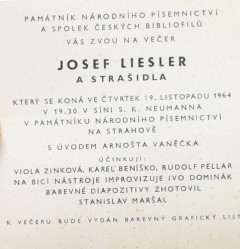 LIESLER Josef (1912-2005):  Strašidlo.