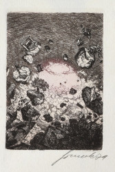 SOUČEK Jan (*1941): Sodoma a Gomora. Deset barevných leptů.