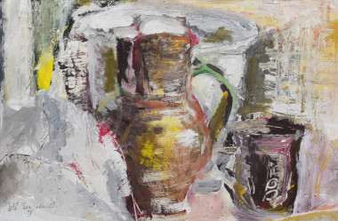 PECA Jiří (*1952): Zátiší se džbánem.