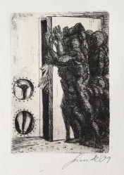 SOUČEK Jan (*1941): Sodoma a Gomora. Deset barevných leptů.