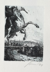 SOUČEK Jan (*1941): Sodoma a Gomora. Deset barevných leptů.