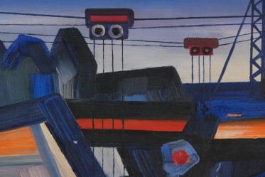 KVĚTENSKÝ Vlastimil (1930-1985): Přístav.